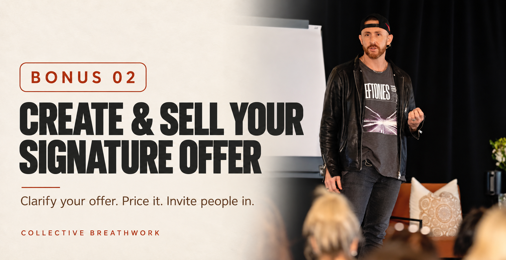 Create and Sell Your Signature Offer workshop with Victor